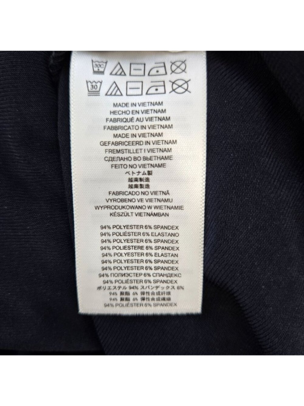 Michael Michael Kors Jersey Size Zip Asymmetrical Midi Dress Size Large - Picture 6 of 6